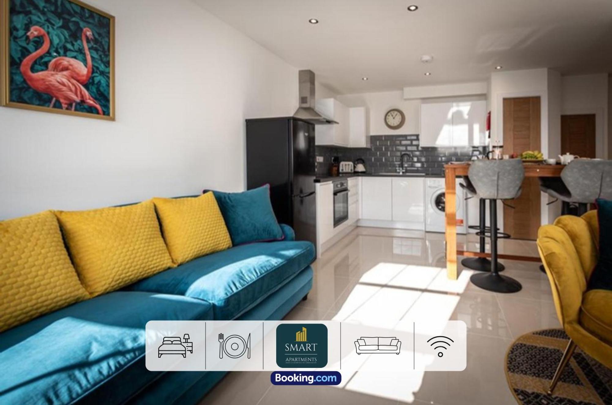 Relaxing Atlantic Mansions By Smart Apartments Short Lets & Serviced Accommodation Apartment Southampton With Free Wifi Zewnętrze zdjęcie